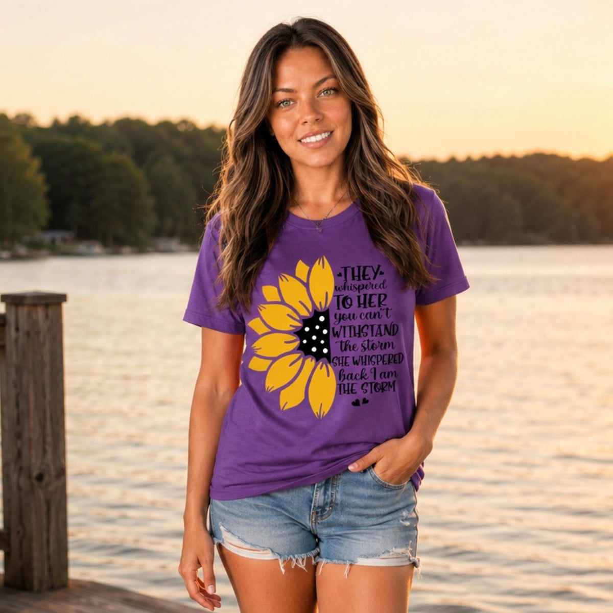 T-Shirt: "Whispers...I am the Storm"