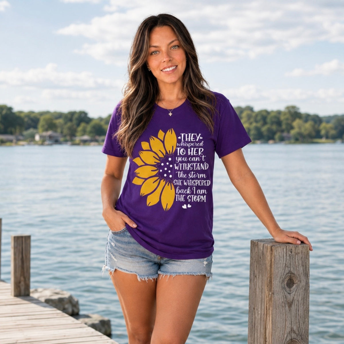 T-Shirt: "Whispers...I am the Storm"