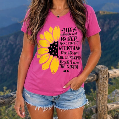 T-Shirt: "Whispers...I am the Storm"