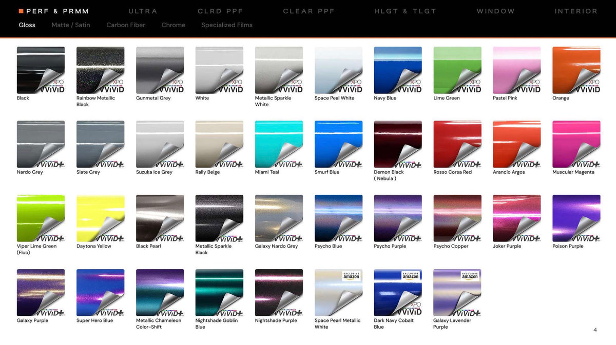 Premium VViViD® Vinyl Custom Name, Hood and Fender Decals