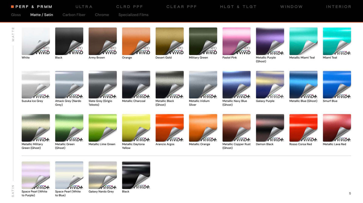 Premium VViViD® Vinyl Custom Name, Hood and Fender Decals
