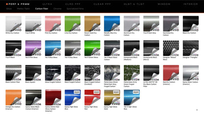 Premium VViViD® Vinyl Custom Name, Hood and Fender Decals