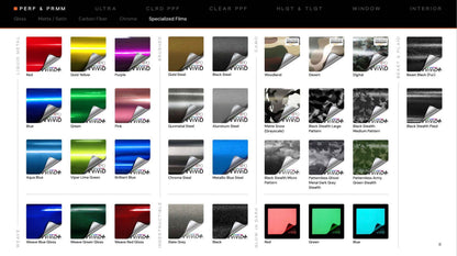 Premium VViViD® Vinyl Custom Name, Hood and Fender Decals