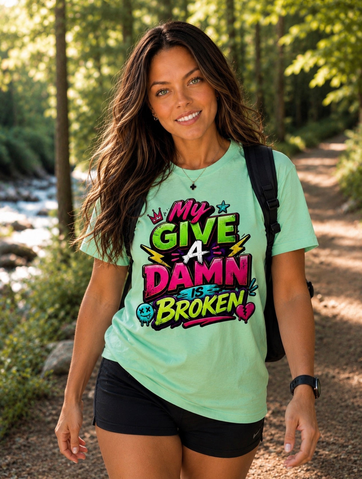 T-Shirt: "My Give A Damn Is Broken"
